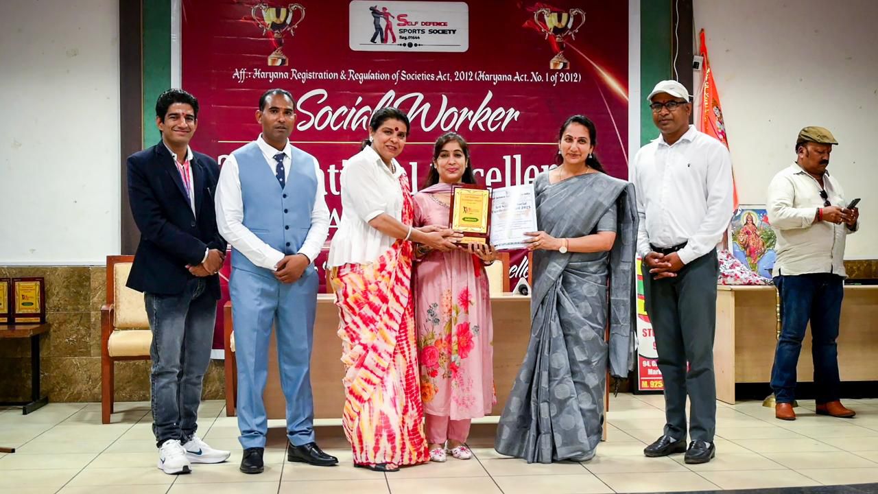 Suchita Grover honoured with National Excellence Award-2025 for her remarkable contribution in the field of dance.